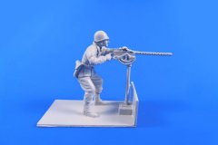 CMK F48311: 1/48 US WWII Gunner w Browning M2 MG for M29 Weasel