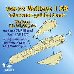 Astra Resin ASR4803: 1/48 AGM-62 Walleye I ER