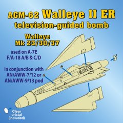 Astra Resin ASR4804: 1/48 AGM-62 Walleye II ER