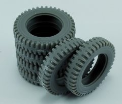 MP Originals A48005: 1/48 Spare Tires for US 2.5t 6x6 Truck