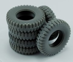 MP Originals A48006: 1/48 Spare Tires for US M8 and M20