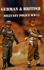 Dartmoor MM 48M006: 1/48 German & British Military Police WWII
