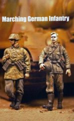 Dartmoor MM 48M021: 1/48 German Infantry Marching WWII