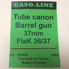 GasoLine GAS50086G: 1/48 37mm FlaK36/37 barrel