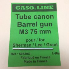 GasoLine GAS50530G: 1/48 75mm M3 barrel for Sherman/Lee/Grant