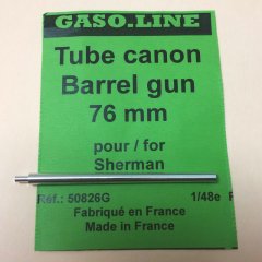 GasoLine GAS50826G: 1/48 76mm barrel for Sherman