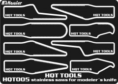 Hauler HQT005: Stainless Saws for modellers knife