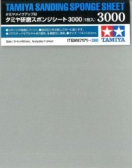 Tamiya 87171: Sanding Sponge Sheet 3000 Grit