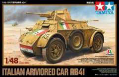 Tamiya 89778: 1/48 Italian Armored Car AB41
