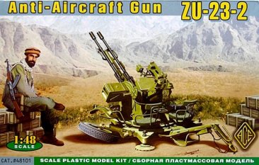 Ace 48101: 1/48 Anti-Aircraft Gun ZU-23-2