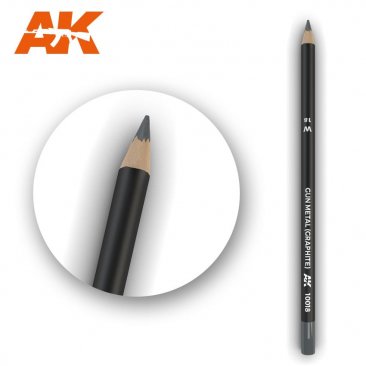 AK 10018: Weathering Pencil - Gun Metal (Graphite)