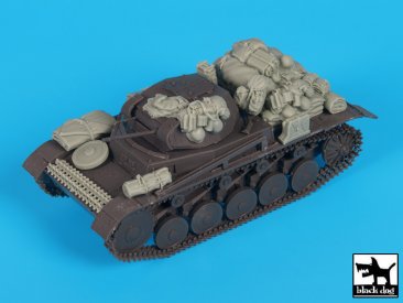 BlackDog T48064: 1/48 Panzerkampfwagen II A/B/C accessories set
