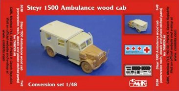 CMK 8036: 1/48 Steyr 1500 Ambulance Wood Cab conversion