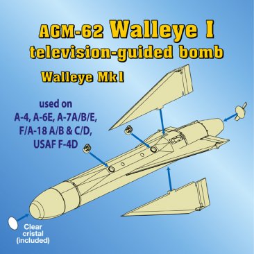Astra Resin ASR4801: 1/48 AGM-62 Walleye I
