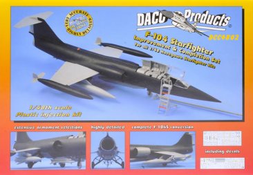 DACO DCC4802: 1/48 F-104 Starfighter Improvement Set