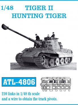 Friulmodel ATL-4806: 1/48 TIGER II HUNTING TIGER