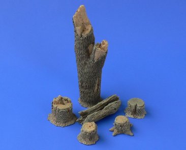 Hauler HLX48399: 1/48 Tree Trunks & Stumps