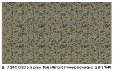 Peddinghaus EP2210: 1/48 SS Tarnstoff Eiche oak summer uniform camo