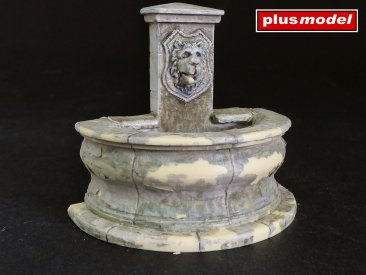 Plus Model 4028: 1/48 Round Fountain