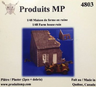 Produits MP4803: 1/48 Farm House Ruin