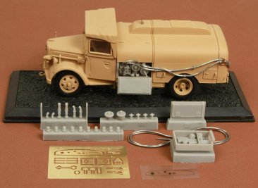SBS Model 48032: 1/48 Kfz.385 Opel Blitz Tankwagen detail set