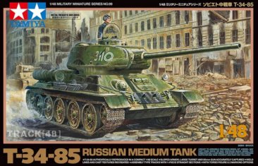 Tamiya 32599 1/48 T-34-85 medium tank boxart