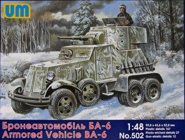 UM 502: 1/48 BA-6 Soviet Armored Vehicle