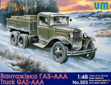 UM 503: 1/48 GAZ-AAA Soviet Truck