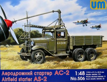 UM 506: 1/48 AS-2 Airfield Starter Truck, GAZ AAA chassis